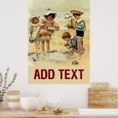 Kinder stijl poster (Keuken)