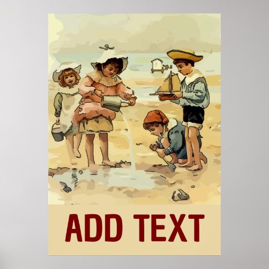 Kinder stijl poster (Voorkant)