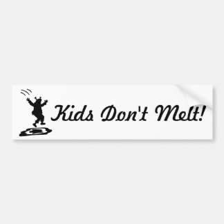 Kinder Stil niet! Versie II Bumpersticker