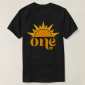 Kinder Sunshine Eerste Verjaardagstocht Rond de Zo T-shirt (Design voorkant)