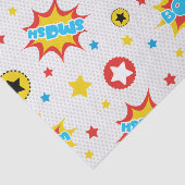 Kinder superheld tissuepapier (Detail)