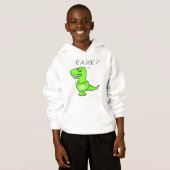 Kinder T-Rex Hoodies (Voorkant volledig)