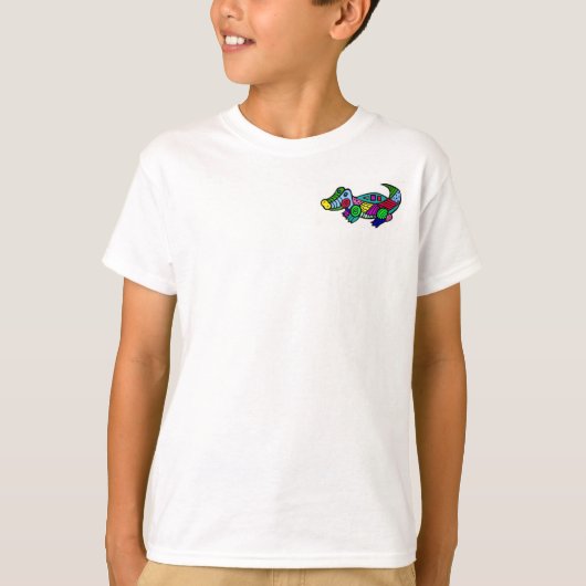 Kinder t-shirt Alligator (Voorkant)