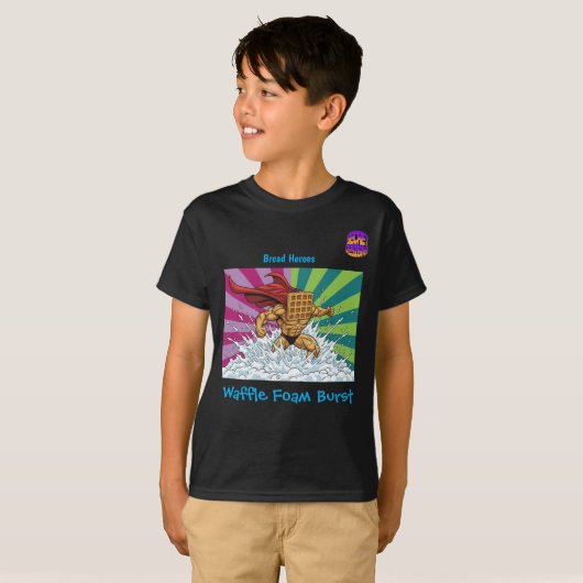 Kinder T-shirt Brood Helden Mode Maat Groot (Voorkant volledig)