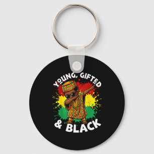 Kinder T-shirt Dabbing Afrikaanse Peuter Jong Begi Sleutelhanger