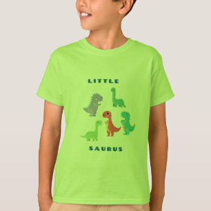 Kinder T-shirt Dino Squad: Kleurrijk Crew T-shirt
