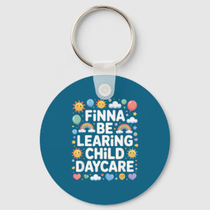 Kinder T-shirt Finna Leren Kinderdagverblijf Kwali Sleutelhanger