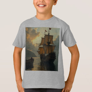 Kinder t-shirt geschikt voor Columbus Day