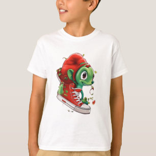 Kinder t-shirt.green nierschoen Leuke stijl T-shirt