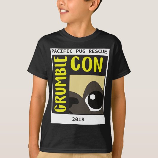 Kinder T-shirt Grumblecon (Voorkant)