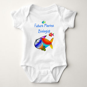 Kinder T-shirt "I LIVE FISH"