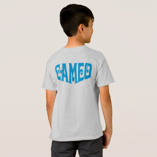 Kinder T-shirt met Blue Cameo Logo