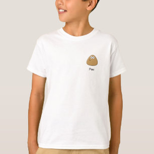 Kinder T-shirt met het pictogram Pou