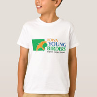 Kinder T-shirt met Iowa Young Birders logo
