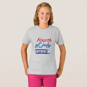 Kinder T-shirt met patriottische taart