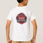 Kinder T-shirt zonder labels (Achterkant)