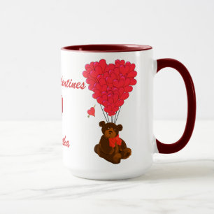 Kinder teddybeer Valentijnse Mok