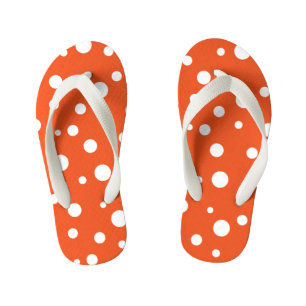Kinder Teenslippers-Polka Dots Kinder Teenslippers