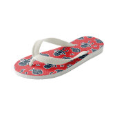 Kinder Teenslippers-Zee leven Kinder Teenslippers (Schuin)