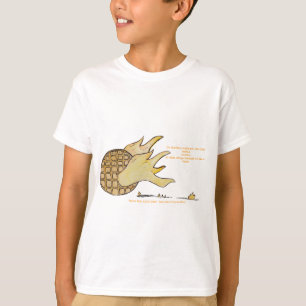 Kinder tekenkleding uit de boekenkap t-shirt