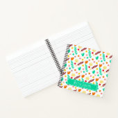 Kinder thema tropische botanische kleurrijke patro notitieboek (Binnen)