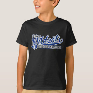 KINDER TOEKOMST Wildcats Cheerleader SS Zwart T-sh T-shirt