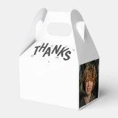 Kinder Trampoline Verjaardagsfeestje Dank u Bedankdoosjes (Achterkant)