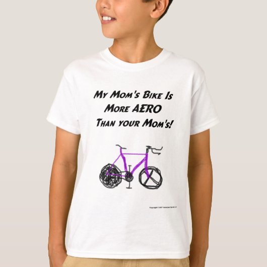 Kinder Triathlon (mama) T-shirt (Voorkant)