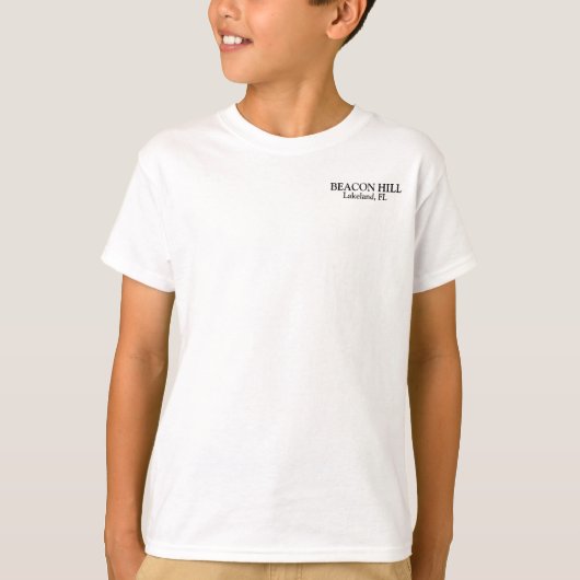 Kinder Tshirt Terug (Voorkant)