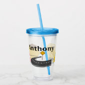 Kinder Tumbler voor constructietransport Acryl Drinkbeker (Links)