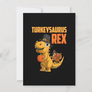 Kinder Turkeysaurus Rex Turkey Dino Toddler Boys T Kaart