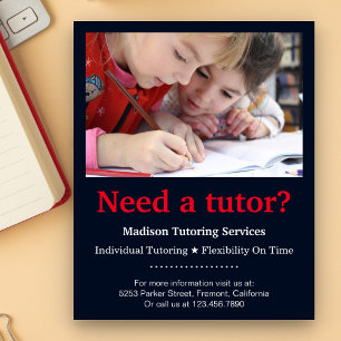 Kinder Tutor Flyer