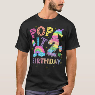 Kinder tweede verjaardag pop 2 jaar poppenkast gir t-shirt