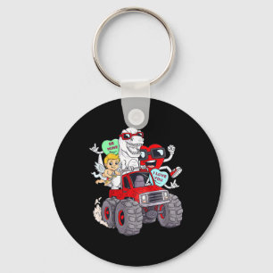 Kinder Valentijnsdag Harten T Rex Cupid Monster Tr Sleutelhanger