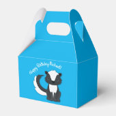 Kinder van Skunk Birthday Party Bedankdoosjes (Voorkant Zijde)