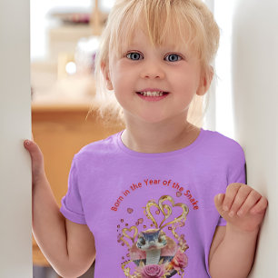 Kinder Verjaardag Chinees Nieuwjaar Slang T-shirt