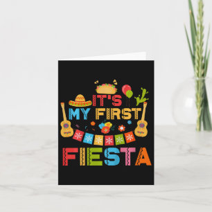 Kinder verjaardag Mexicaanse Cinco D Kaart