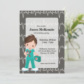 Kinder verpleegster kaart (Staand voorkant)