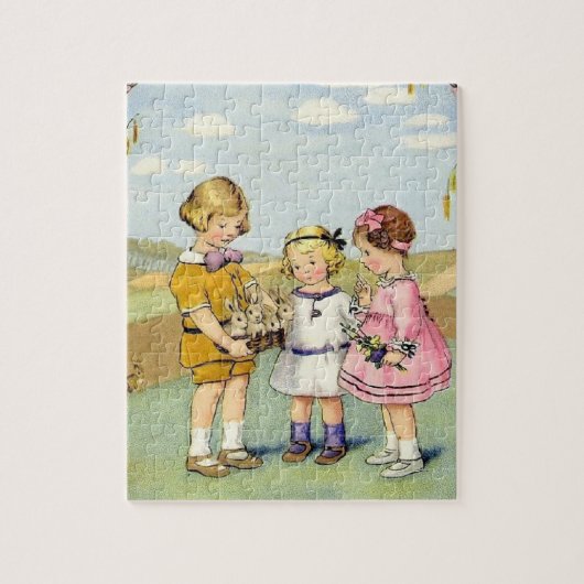 Kinder Vintage Legpuzzel (Verticaal)