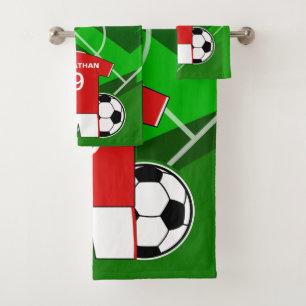 Kinder voetbal Bedroom Collectie 1 Bad Handdoek