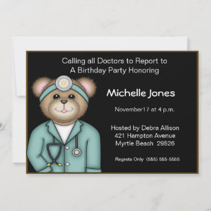 Kinder/volwassen doktersuitnodigingen kaart