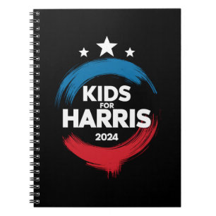 Kinder voor Harris President Kinder liefde Kamala Notitieboek