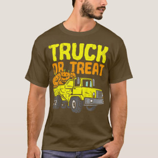 Kinder Vrachtwagen of pompoenen Toddler Boys Houtw T-shirt
