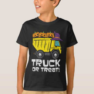 Kinder vuilniswagen of tret halloween kostume Todd T-shirt