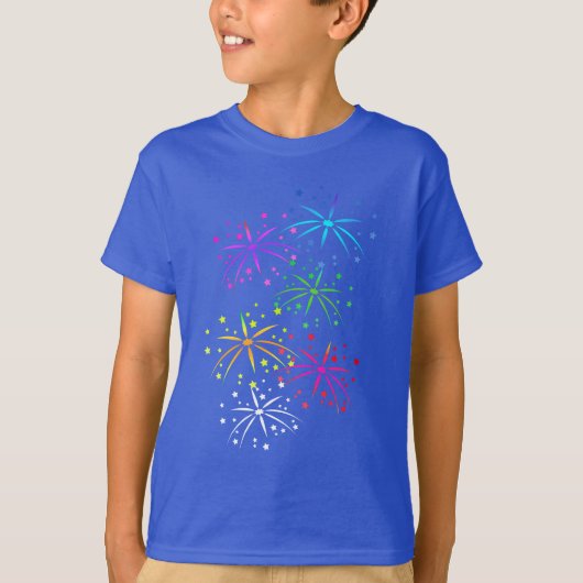 Kinder vuurwerk T-shirt (Voorkant)
