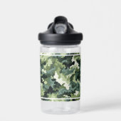 Kinder waterfles camo print (Voorkant)