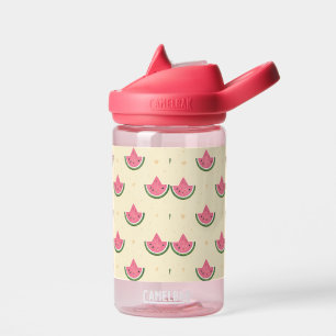 Kinder Waterfles Roze Watermeloenen Zomer Klaar