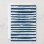 Kinder Waterverf in de Zee van de geboorte Kaart (Achterkant)