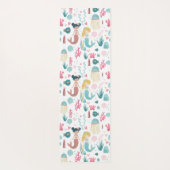 Kinder/Waterverf Zeemeermin/Yoga Mat (Achterkant)