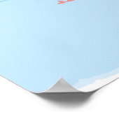 Kinder Wereldkaart, zoete en liefdevolle, met illu Poster (Hoek)